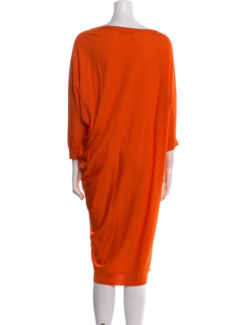 Alexander McQueen Wool Knee-Length Dress