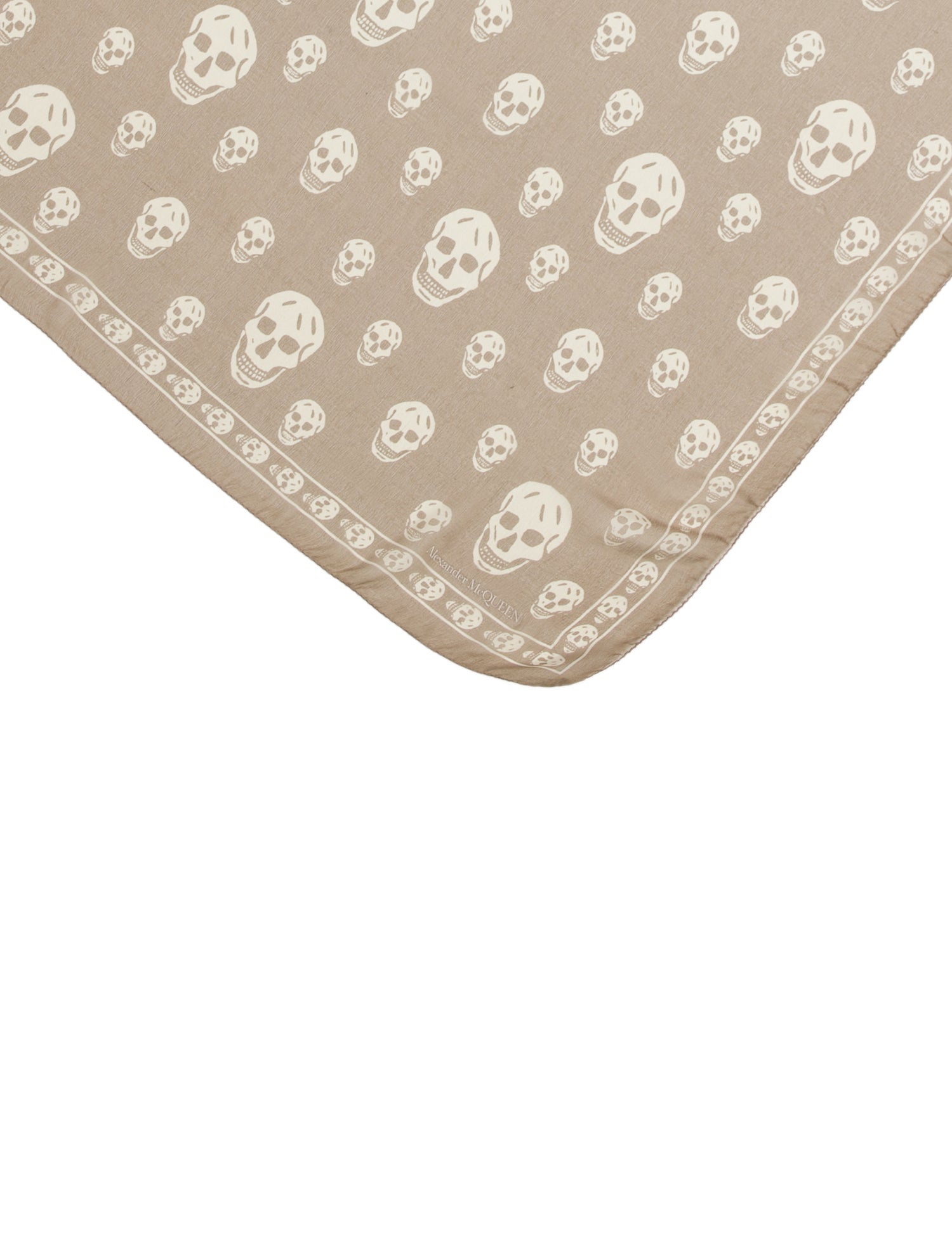 Alexander McQueen Silk Skull Scarf