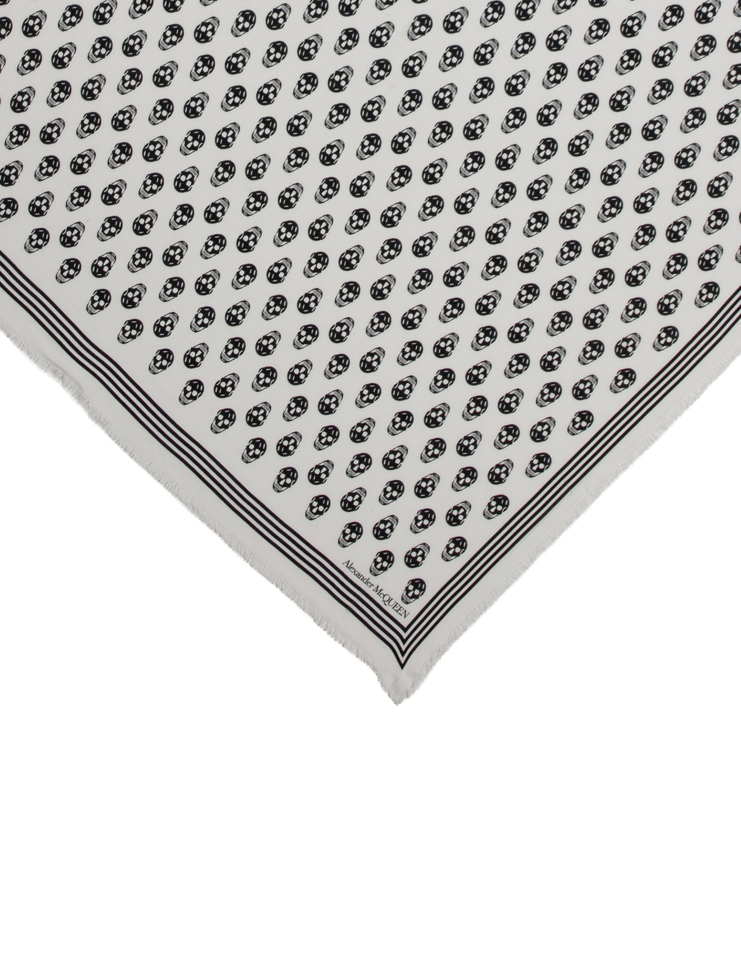 Alexander McQueen Skull Printed Scarf