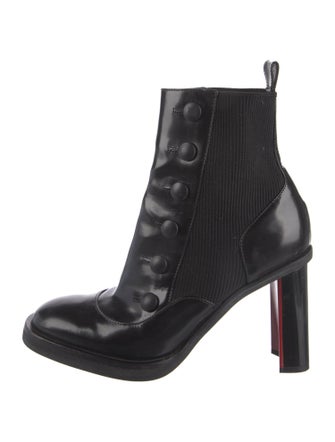 Alexander McQueen Patent Leather Chelsea Boots
