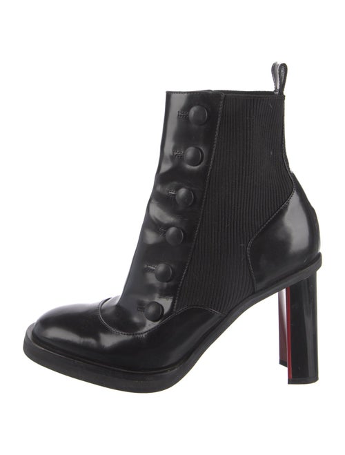 Alexander McQueen Patent Leather Chelsea Boots