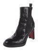 Alexander McQueen Patent Leather Chelsea Boots