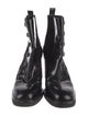 Alexander McQueen Patent Leather Chelsea Boots