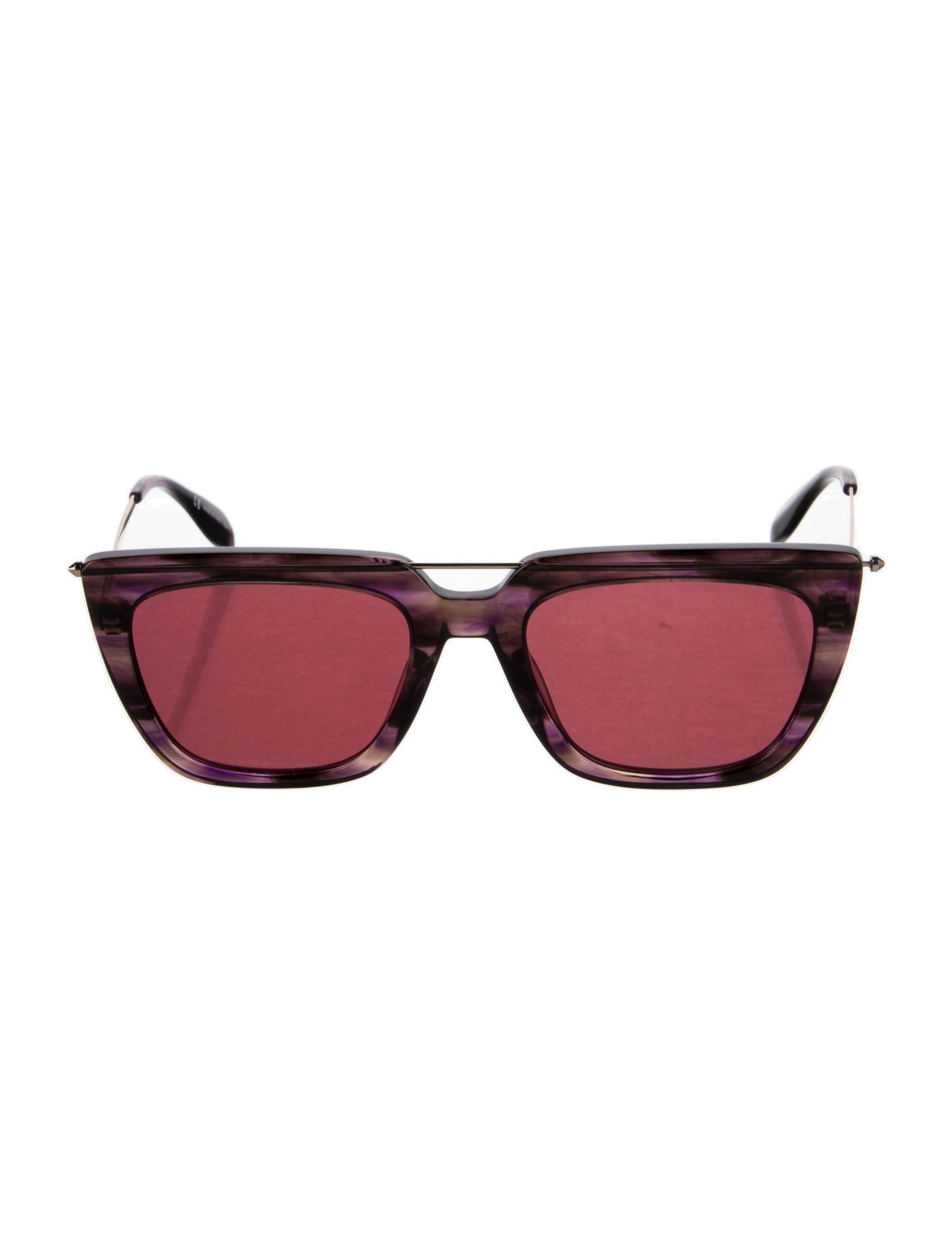 Alexander McQueen Cat-Eye Tinted Sunglasses