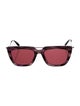 Alexander McQueen Cat-Eye Tinted Sunglasses