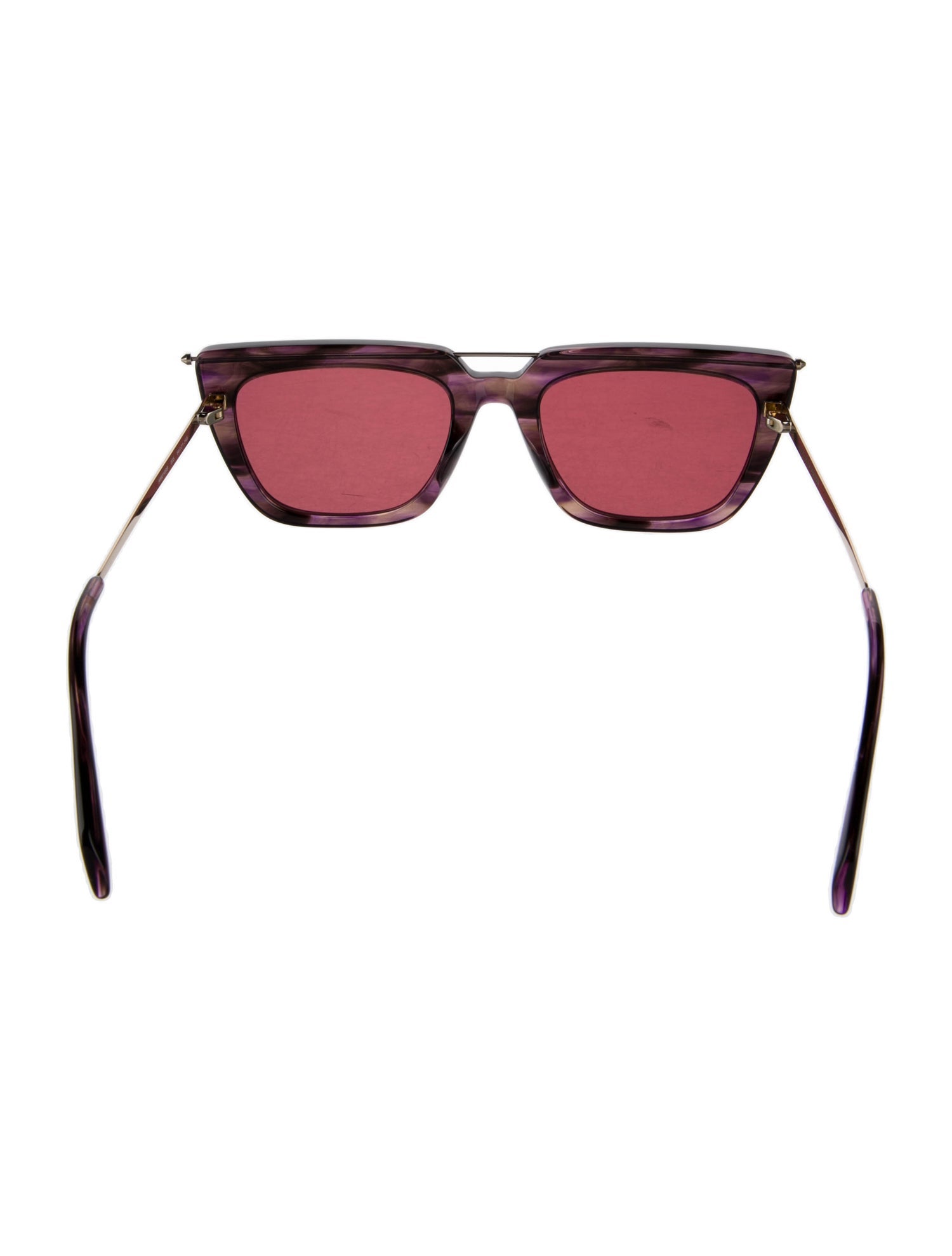Alexander McQueen Cat-Eye Tinted Sunglasses