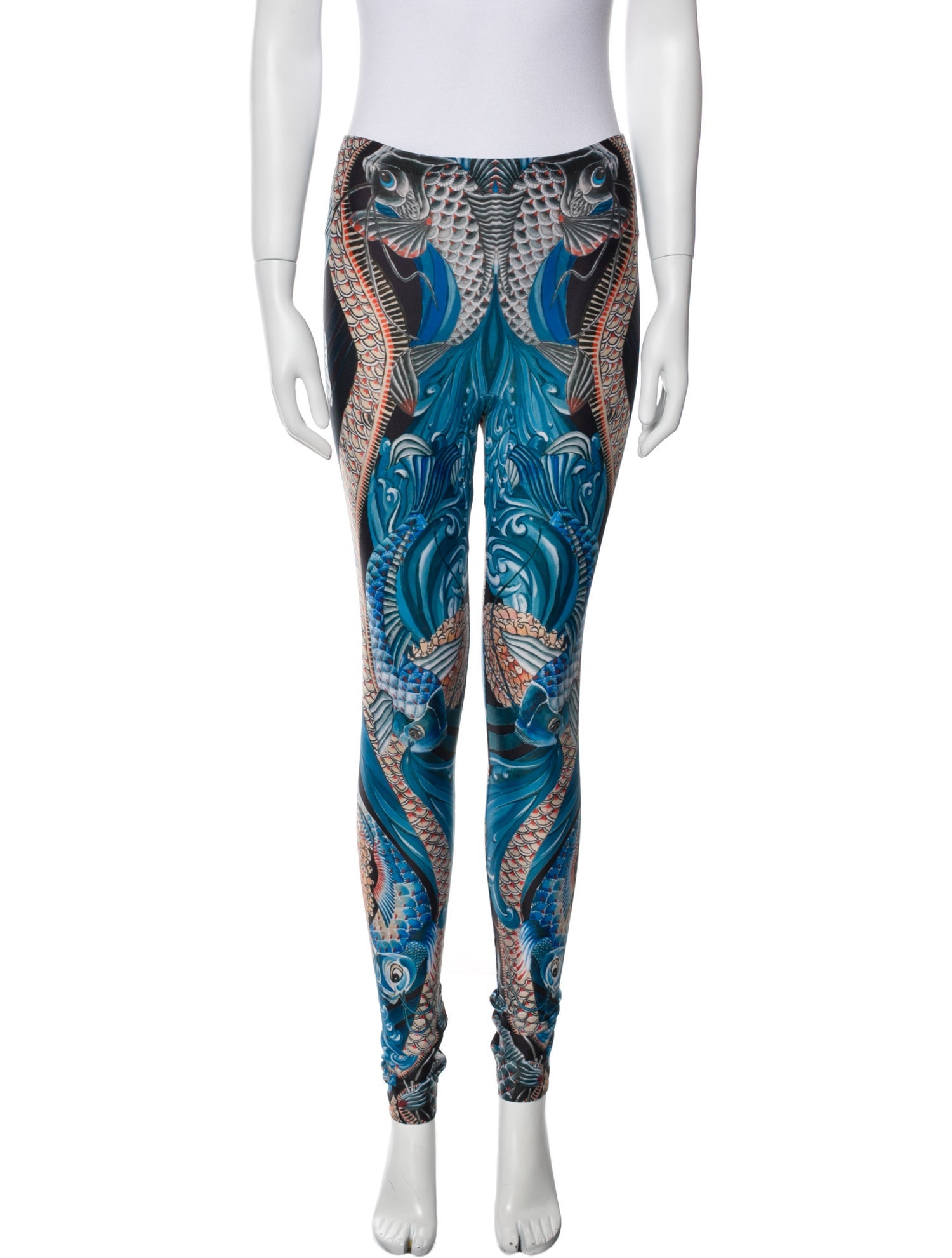 Alexander McQueen Nylon Skinny Leg Pants