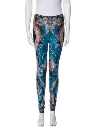 Alexander McQueen Nylon Skinny Leg Pants