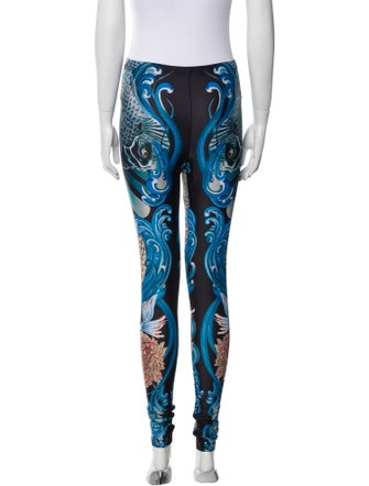 Alexander McQueen Nylon Skinny Leg Pants