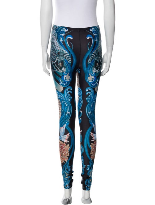 Alexander McQueen Nylon Skinny Leg Pants