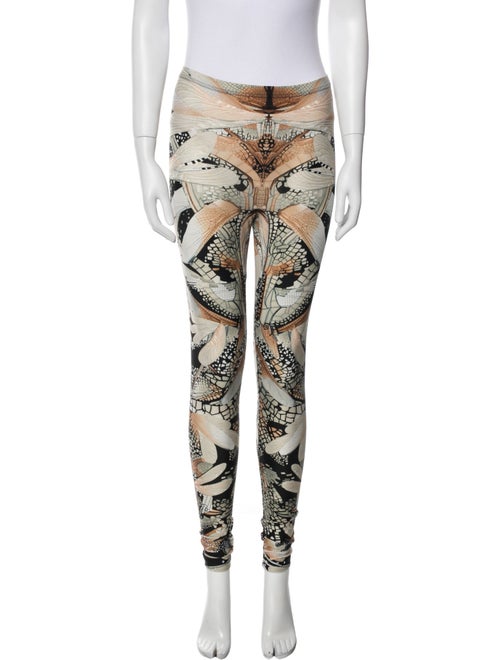 Alexander McQueen Nylon Skinny Leg Pants