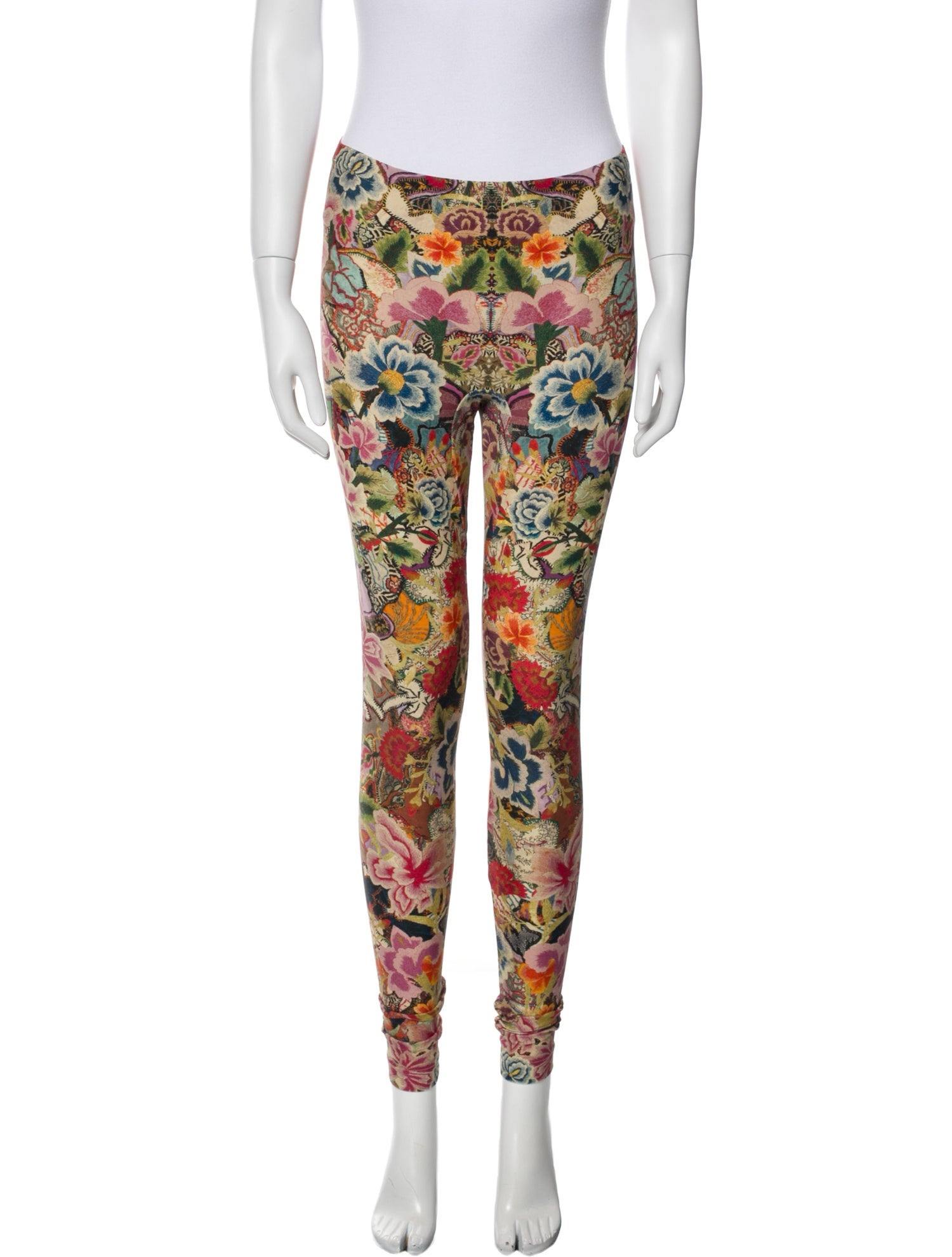 Alexander McQueen Nylon Skinny Leg Pants