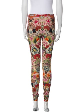 Alexander McQueen Nylon Skinny Leg Pants