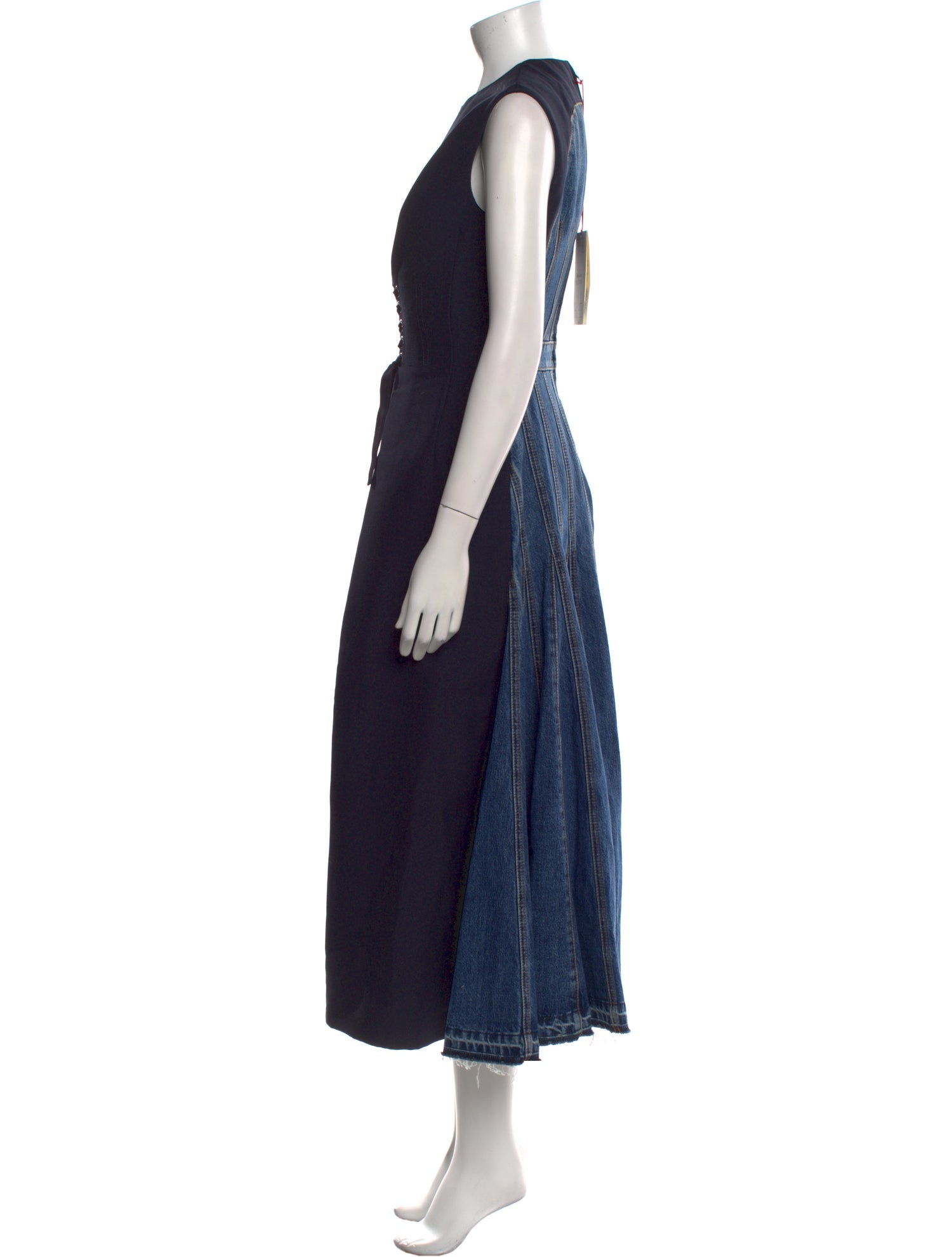Alexander McQueen Crew Neck Long Dress w/ Tags