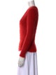 Alexander McQueen Angora V-Neck Sweater