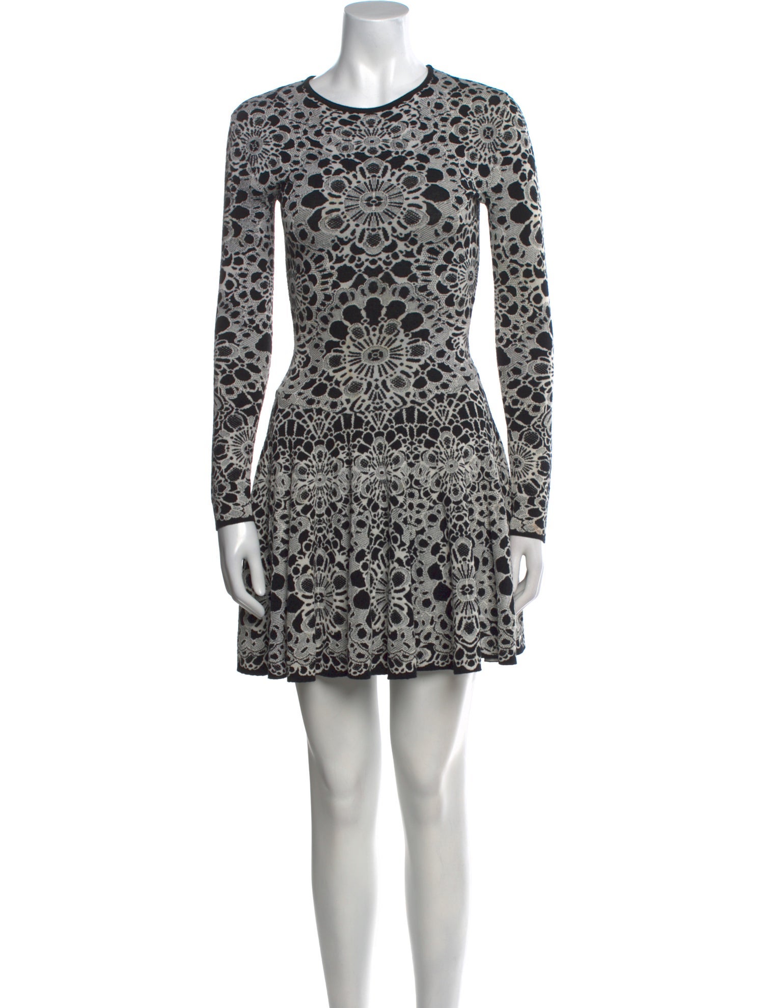 Alexander McQueen Silk Mini Dress