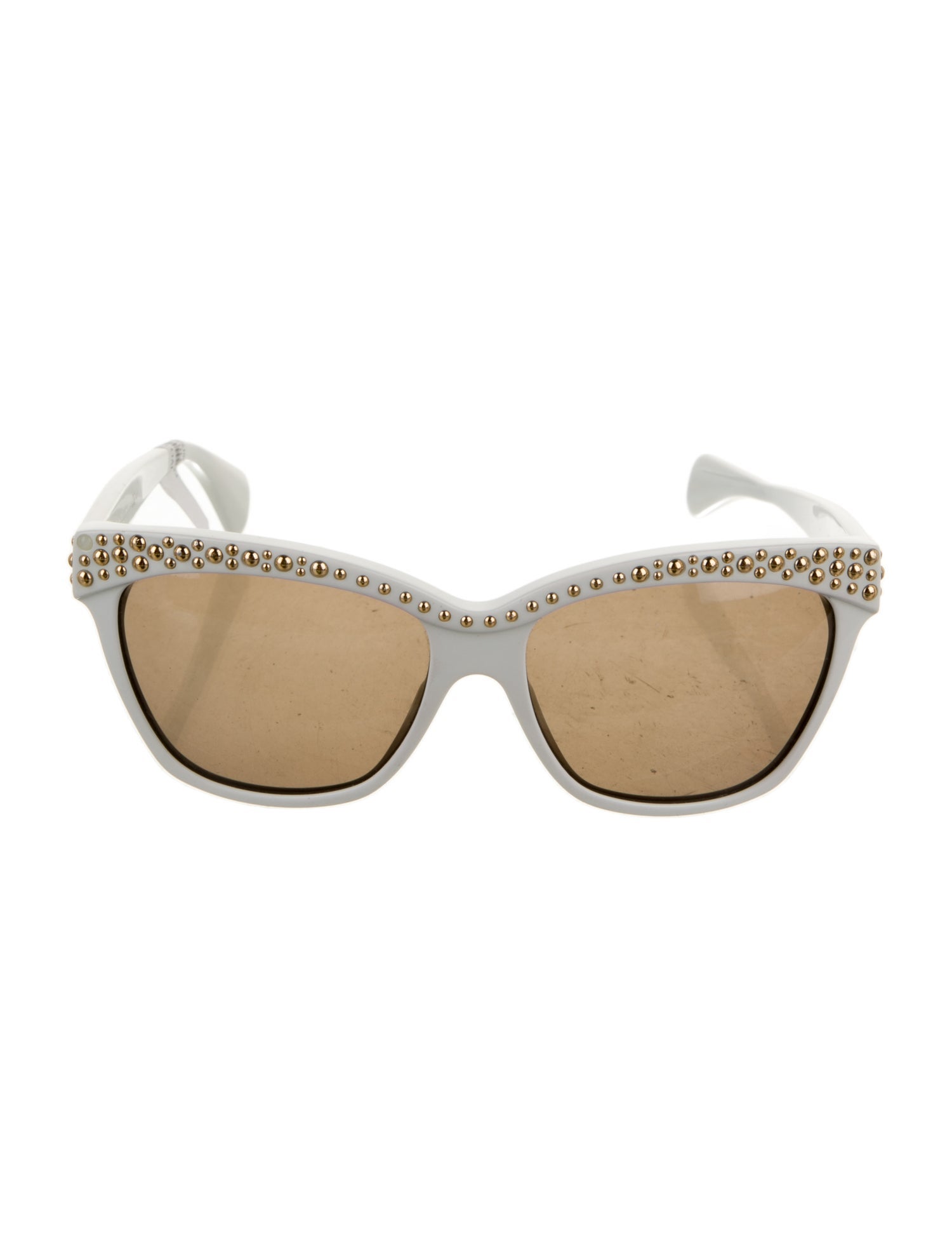 Alexander McQueen Cat-Eye Tinted Sunglasses