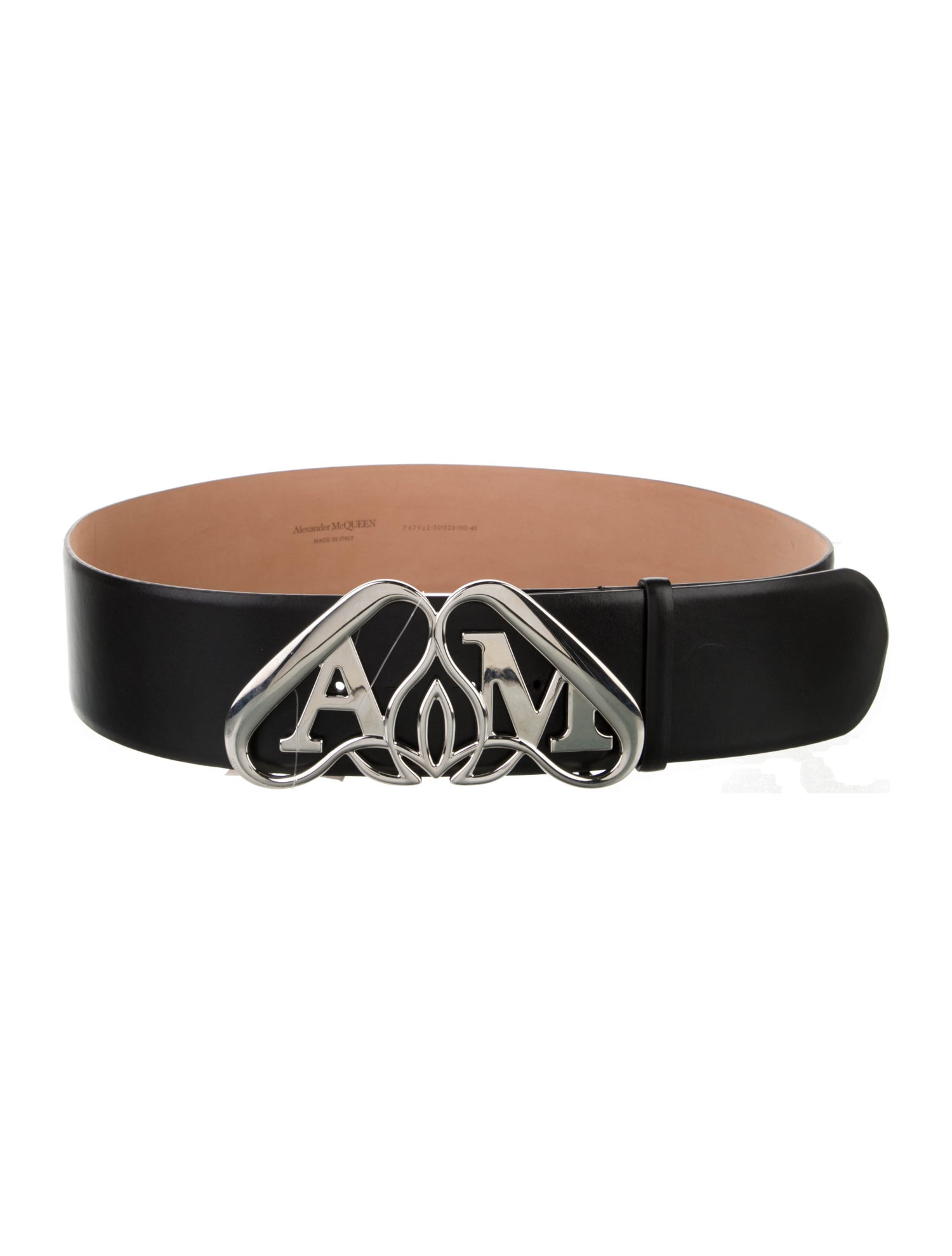 Alexander McQueen Wide Leather Belt