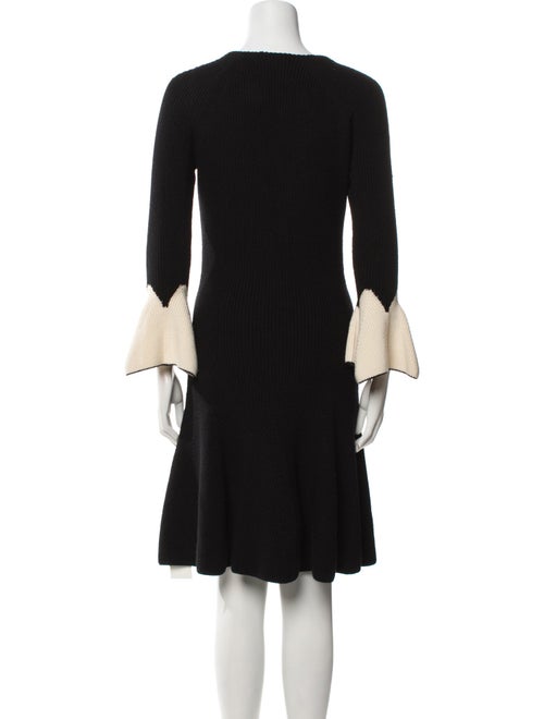 Alexander McQueen Wool Knee-Length Dress