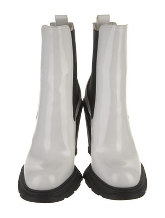 Alexander McQueen Leather Chelsea Boots