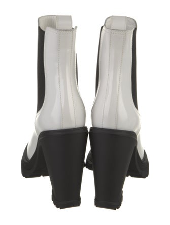 Alexander McQueen Leather Chelsea Boots