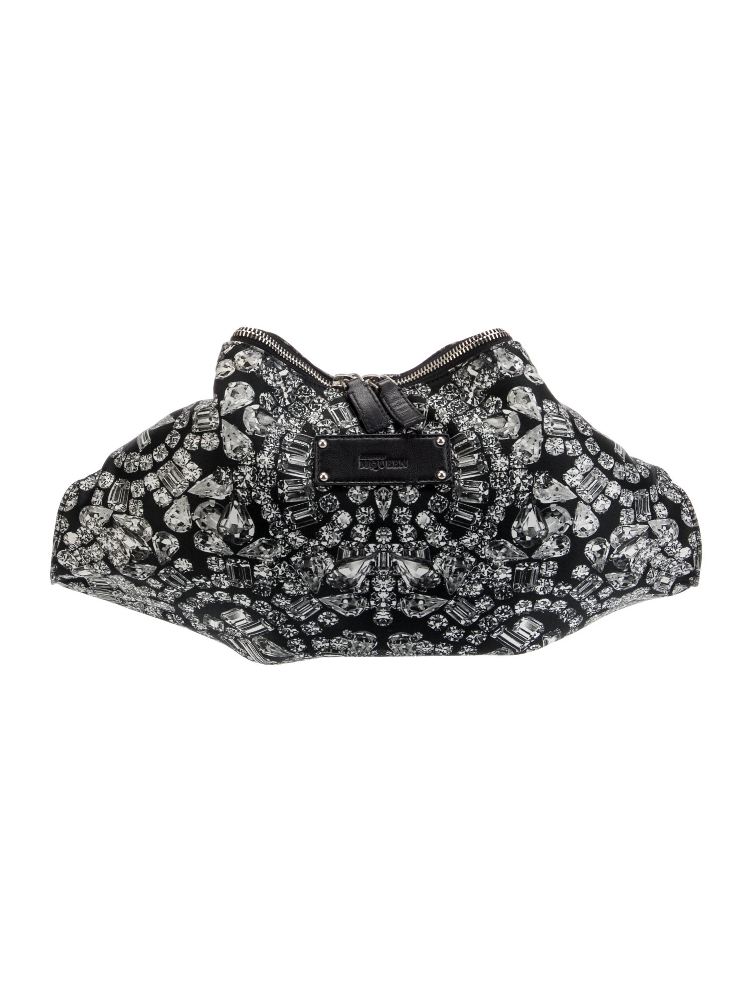 Alexander McQueen Satin Clutch