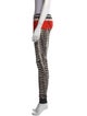 Alexander McQueen Printed Skinny Leg Pants