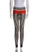 Alexander McQueen Printed Skinny Leg Pants