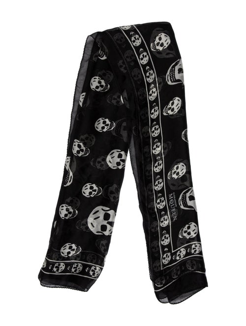 Alexander McQueen Silk Skull Scarf