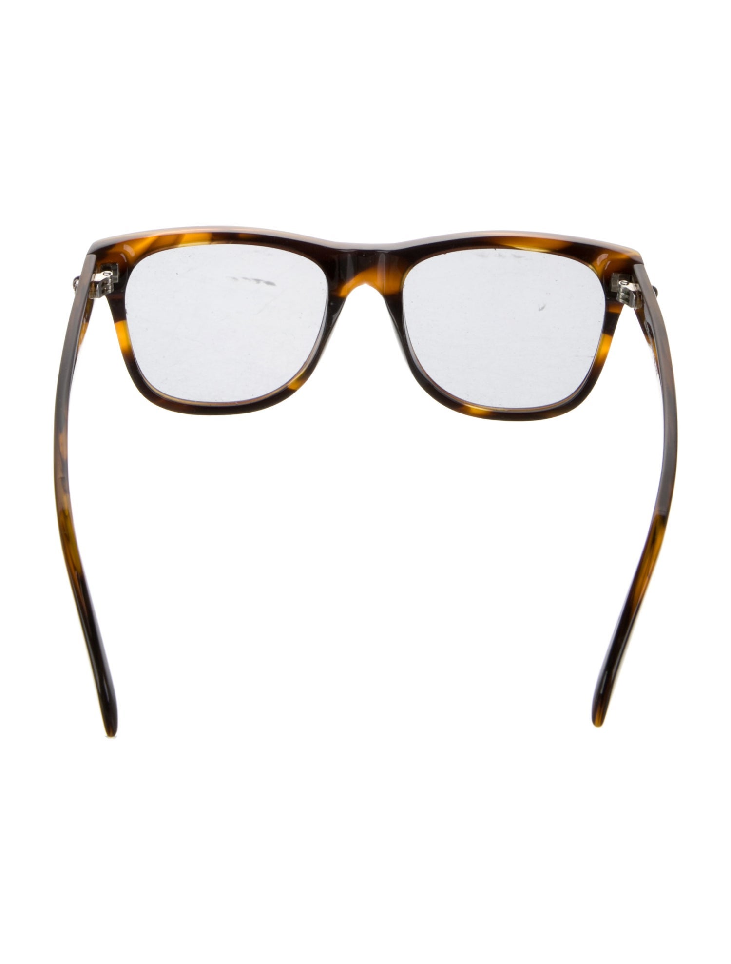 Alexander McQueen Wayfarer Mirrored Sunglasses