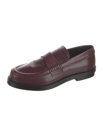 Alexander McQueen Leather Loafers