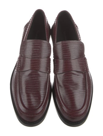 Alexander McQueen Leather Loafers