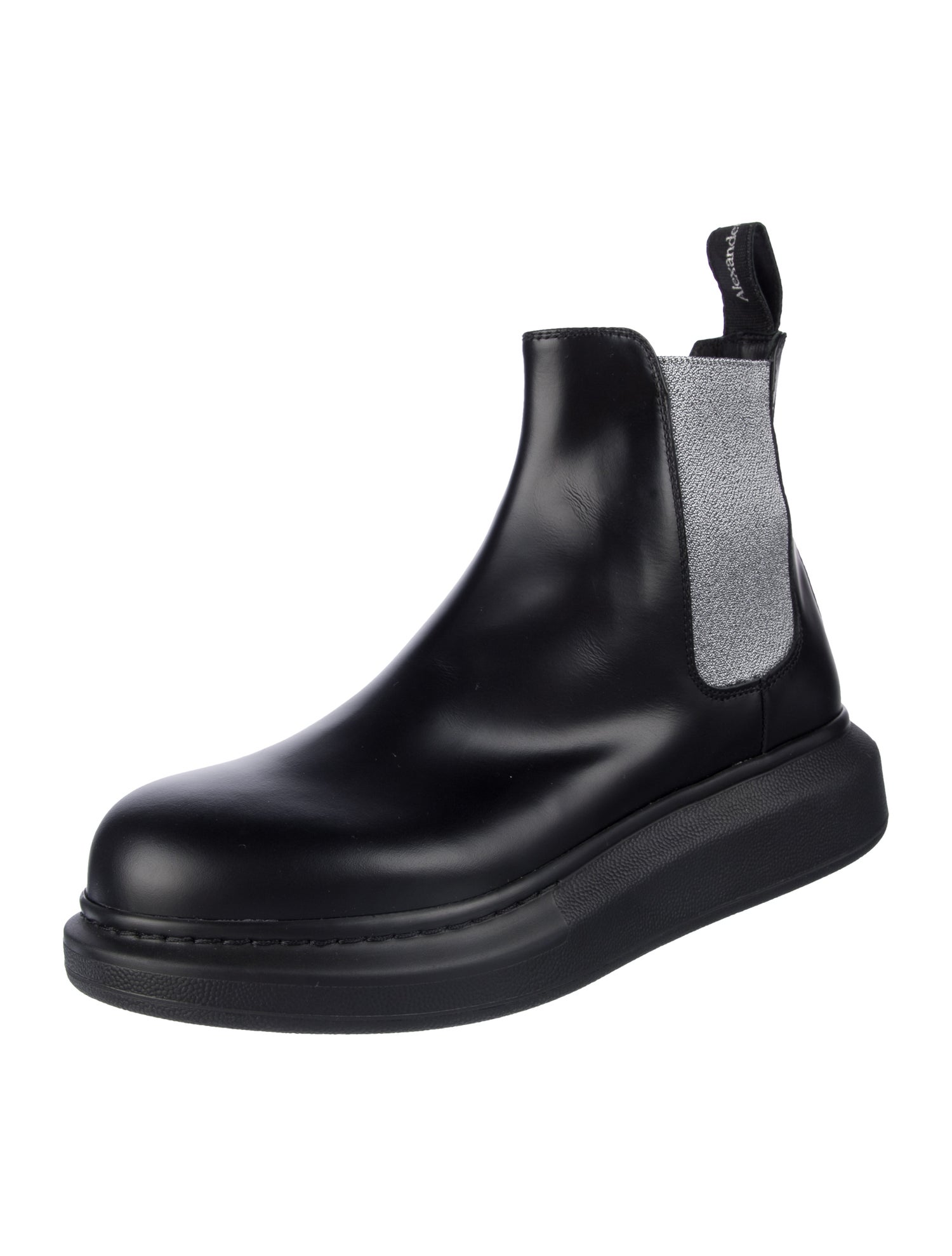 Alexander McQueen Leather Chelsea Boots w/ Tags