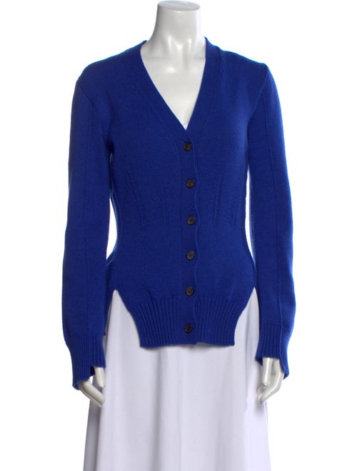 Alexander McQueen Cashmere V-Neck Sweater