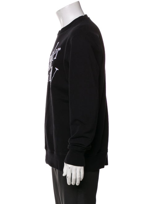 Alexander McQueen Graphic Print Crew Neck Sweatshirt