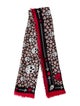 Alexander McQueen Silk Printed Scarf