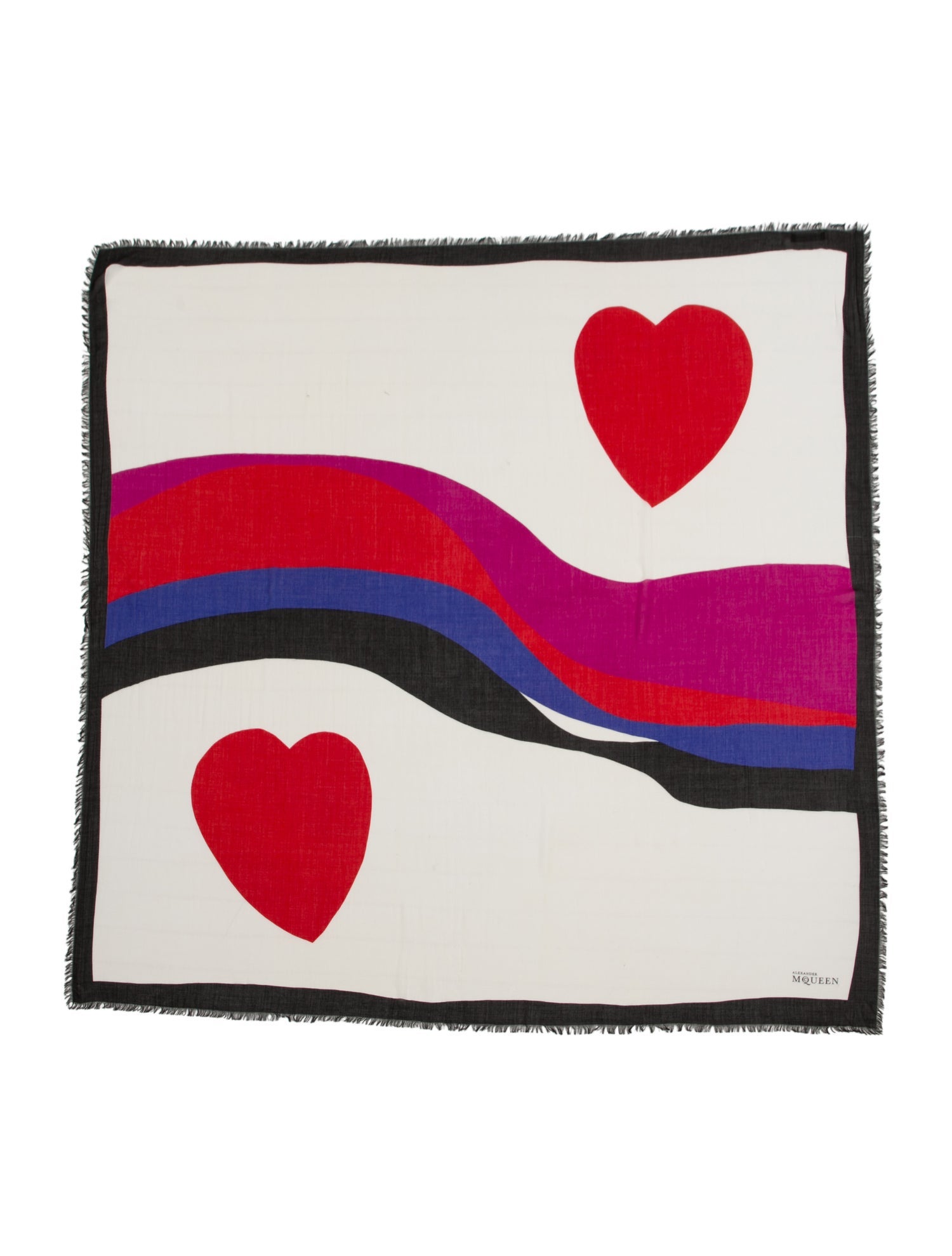 Alexander McQueen Printed Scarf