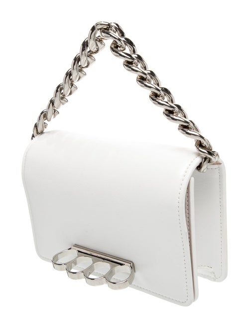 Alexander McQueen Leather Knuckle Ring Bag