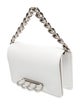 Alexander McQueen Leather Knuckle Ring Bag
