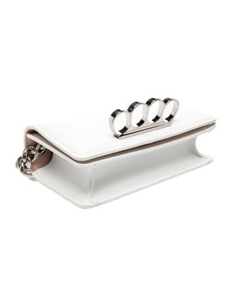 Alexander McQueen Leather Knuckle Ring Bag