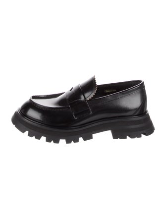 Alexander McQueen Leather Loafers