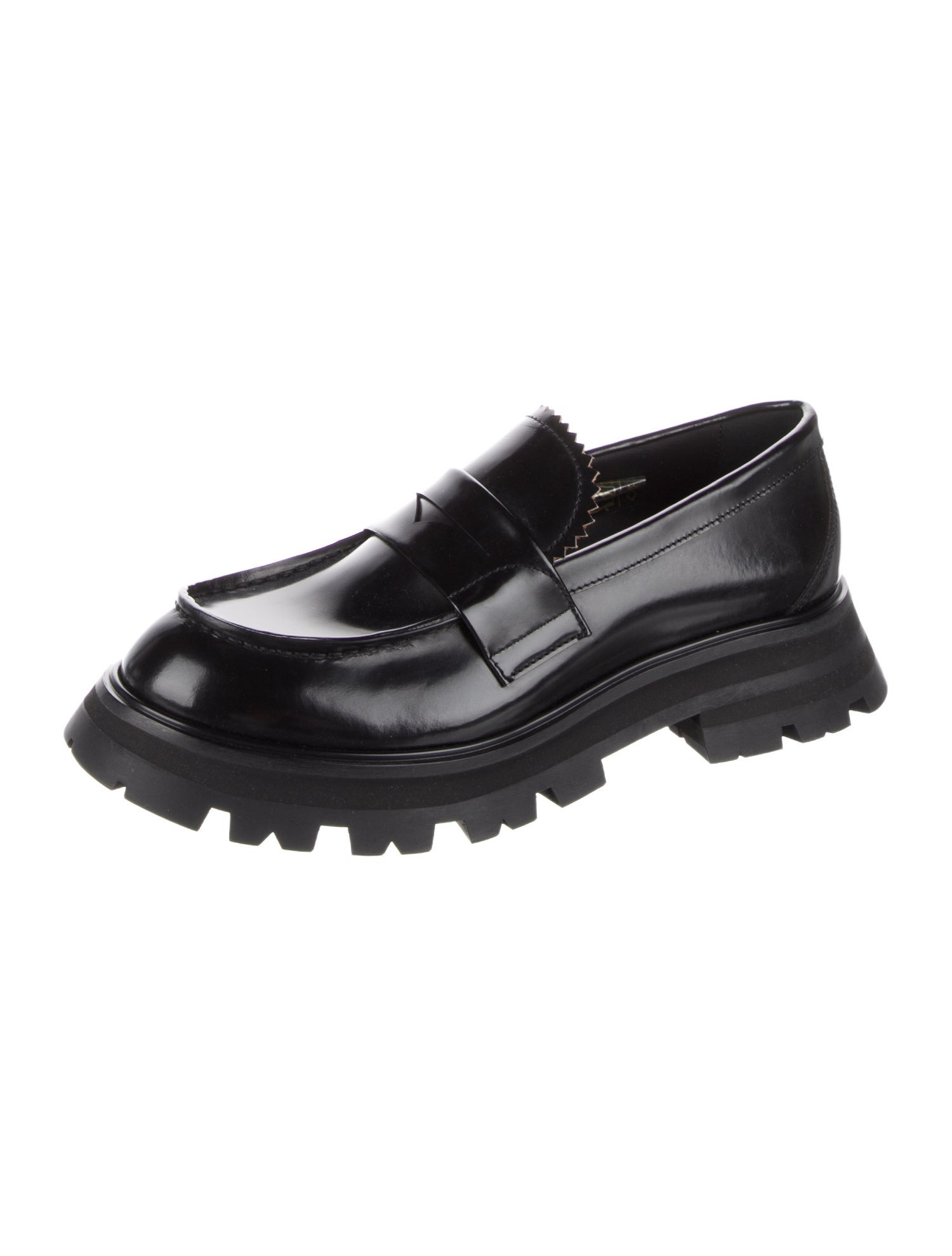 Alexander McQueen Leather Loafers