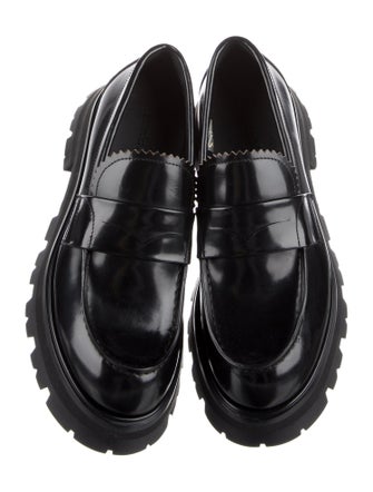 Alexander McQueen Leather Loafers