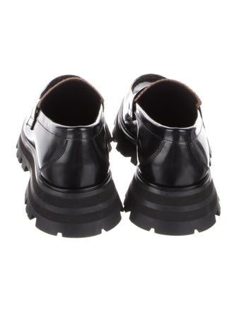 Alexander McQueen Leather Loafers