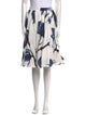 Alexander McQueen Printed Knee-Length Skirt