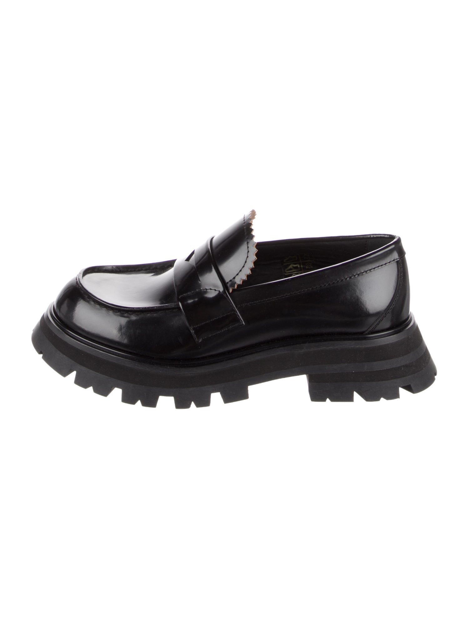 Alexander McQueen Leather Loafers