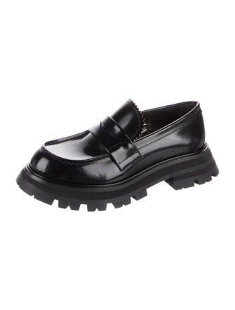 Alexander McQueen Leather Loafers