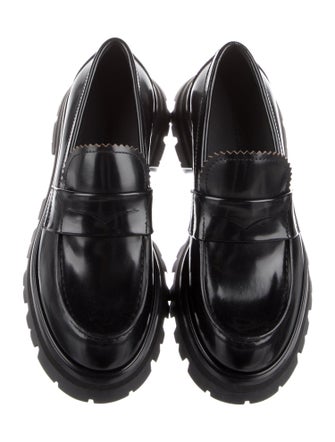 Alexander McQueen Leather Loafers