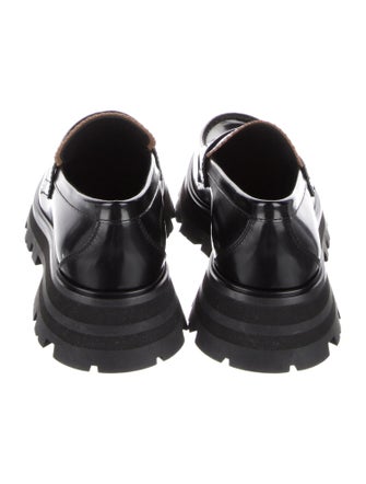 Alexander McQueen Leather Loafers