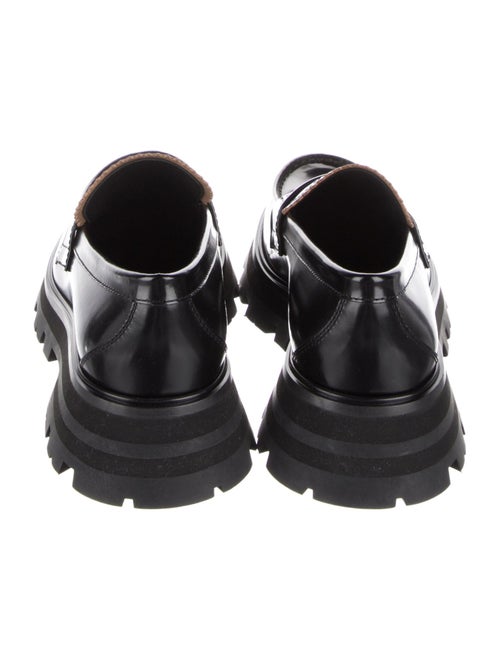 Alexander McQueen Leather Loafers